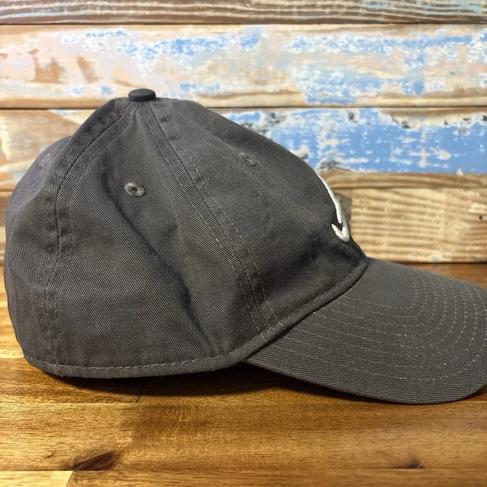 Atlanta Braves Hat Cap Fitted Size Med GRAY New Era 49forty Baseball